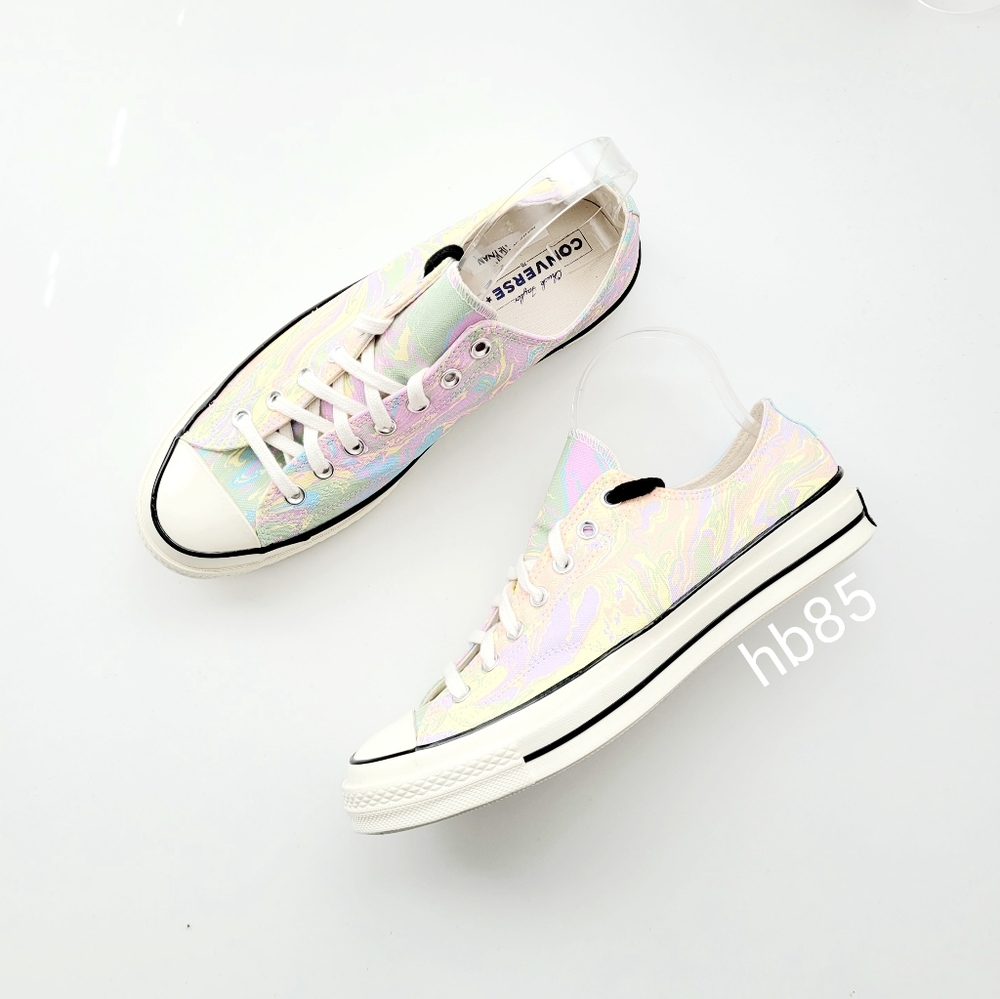 Converse Chuck 70 OX Egret Multicolor Women's 13